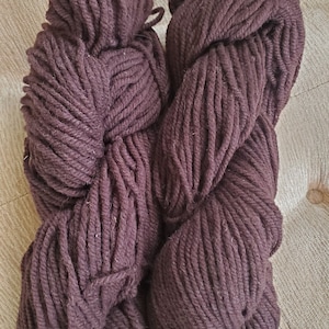 Briggs & Little Heritage Worsted 2-ply 100% Wool Yarn Brown