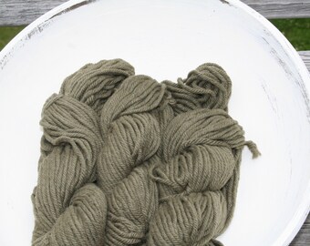 Briggs & Little Super 4 Ply Wool Yarn Khaki