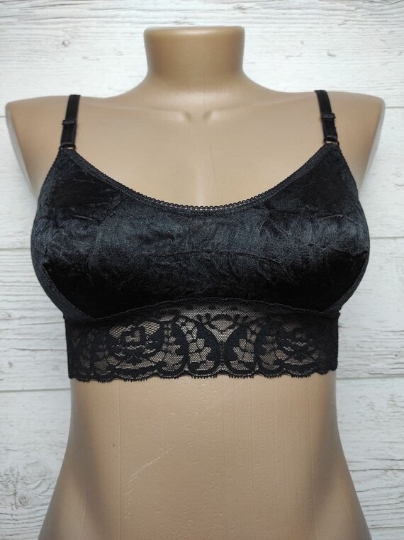 Paco Rabanne Paris Vintage Lingerie Top Bralette L