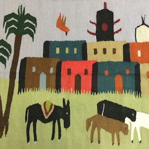 Egyptian Pharaoh DIY Latch Hook Kits Rug Embroidery Carpet Set