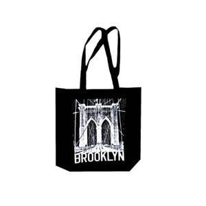 Brooklyn Brücke Baumwoll-Einkaufstasche.