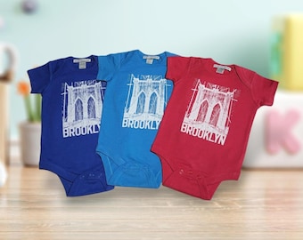 Brooklyn Bridge Baby Bodysuits.