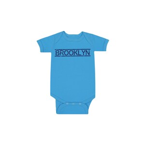 Brooklyn Baby Turquoise Bodysuit Vintage Bar
