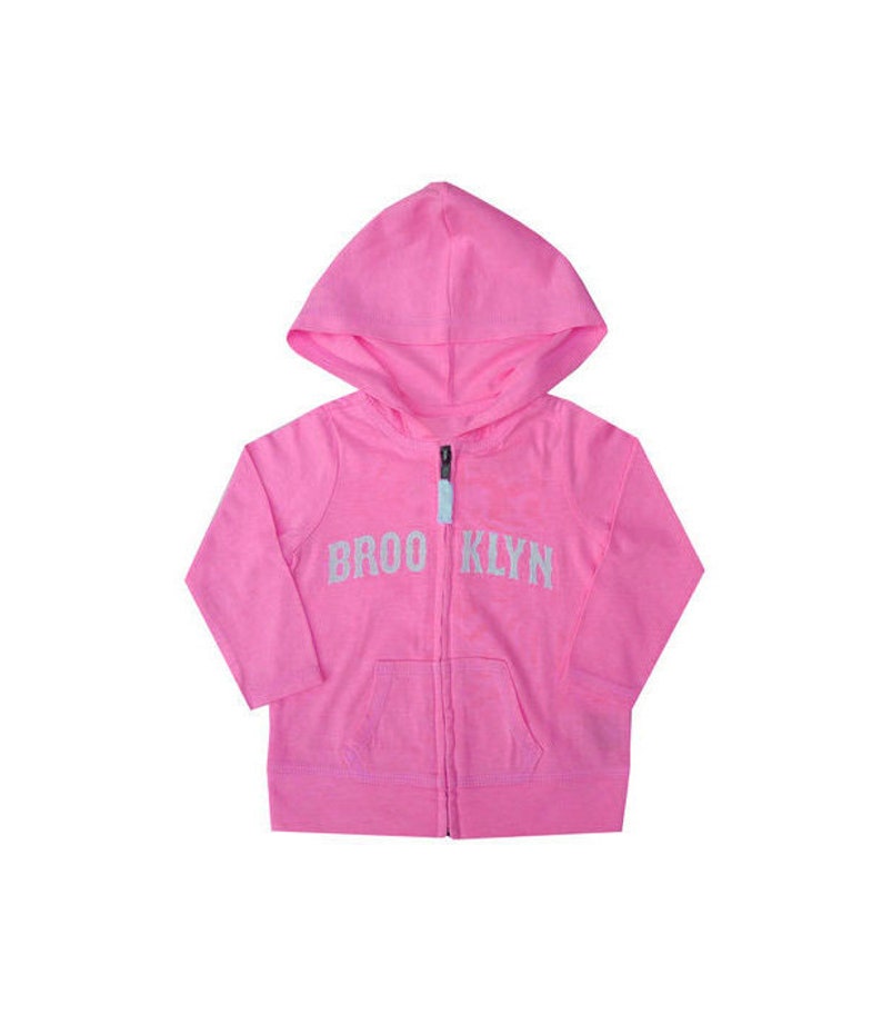 Brooklyn Candy Pink Girls Hoodie
