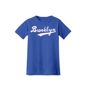 Men Brooklyn Dodgers Royal Blue T-shirt.