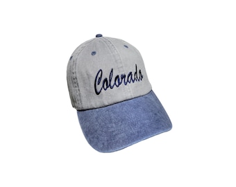 Colorado Adults & Youth Washed Cotton Baseball Hat