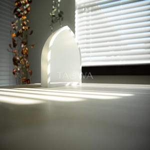 Mini Mihrab Decorazione Islamica / Piccole e Grandi Dimensioni / Decorazione Moderna del Ramadan in Nero o Bianco