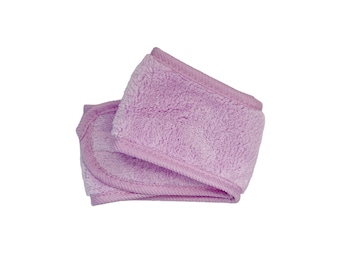 Slim Spa Headband • Adjustable Microfiber Skincare Headband • Facial Cleansing & Makeup Hair Wrap