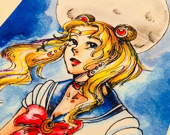 Sailor Moon 4" x 6" Glossy Print