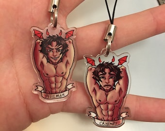 DEVILMAN CRYBABY double-sided acrylic charm
