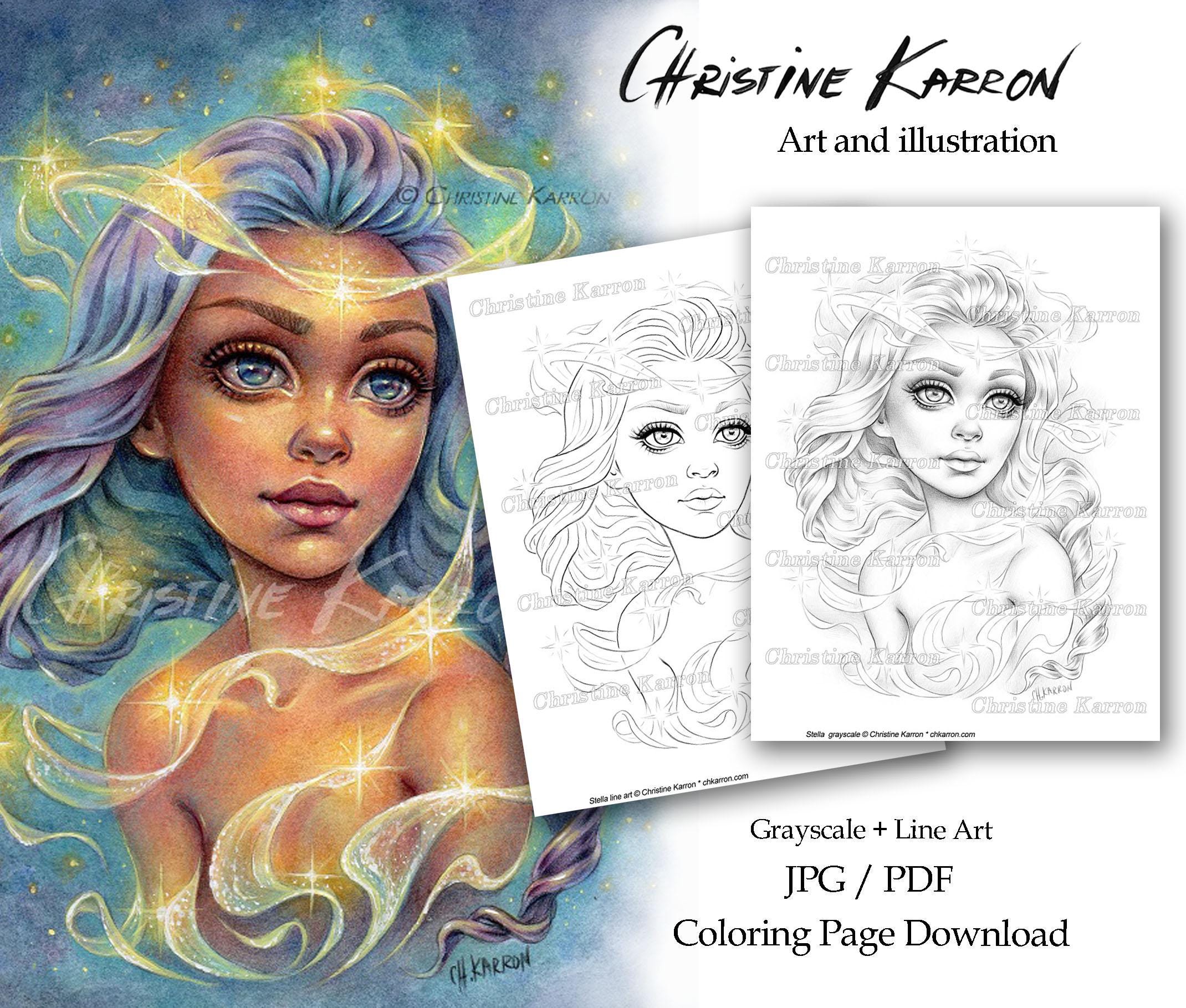 Stella — coloring book cover