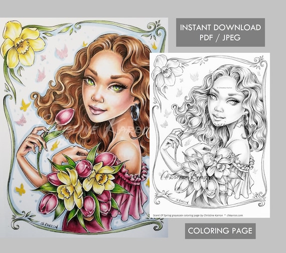 5500 Nature Princess Coloring Pages  Best Free