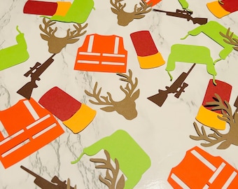 Deer Hunter Hunting party birthday confetti