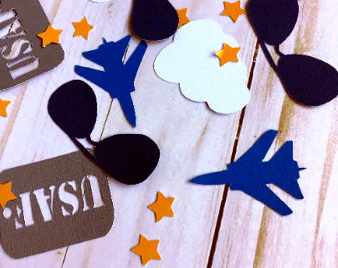 Top Gun Style Confetti / Jets / Aviators/ Stars/clouds/ Dog - Etsy