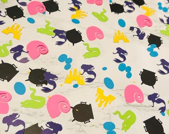 Under the Sea Birthday Confetti, Mermaid Castle Shell Eel Mix