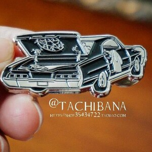 DESTIEL-impala Metallic Geschilderde Badge