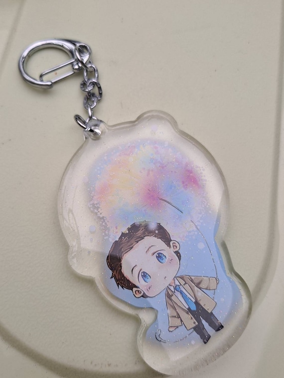 supernatural destiel cockles dean winchester castiel Keychain supernatural destiel cockles dean winchester castiel Keychain