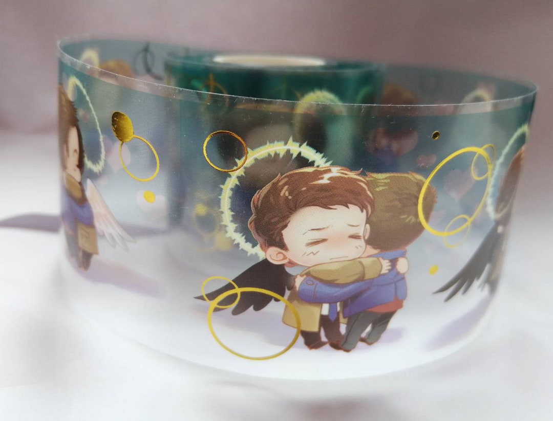 Destiel Plastic Hot Stamping Tape Etsy