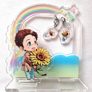 Crazy CASS honey picking scene stand destiel acrylic stand