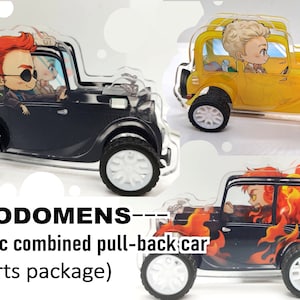 GOODOMENS---Acrylic combined pull-back car (parts package)