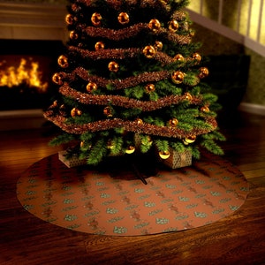 Westerse kerstboomrokken, kerstcactus, cowboykerstmis, vintage westerse kerst