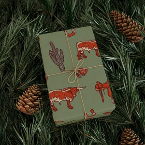 Western Gift Wrapping Papers