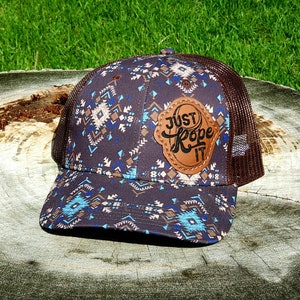 Aztec Baseball Cap, Just Rope It, Women&#39;s Baseball Cap, Sarcastic Cap, Funny Hat