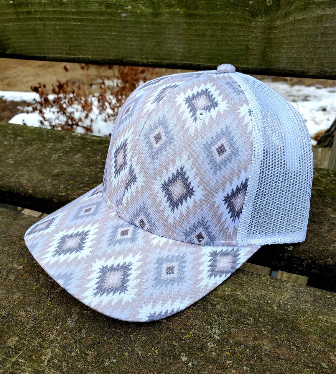 Western Baseball Cap Patterned Baseball Cap western print Etsy