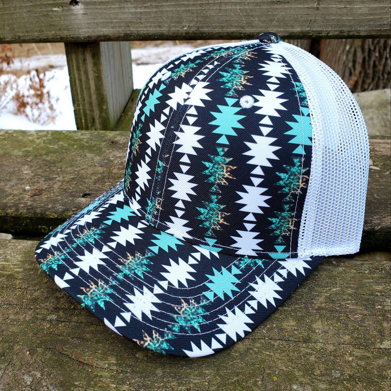 Western Baseball Cap Patterned Baseball Cap western print Etsy