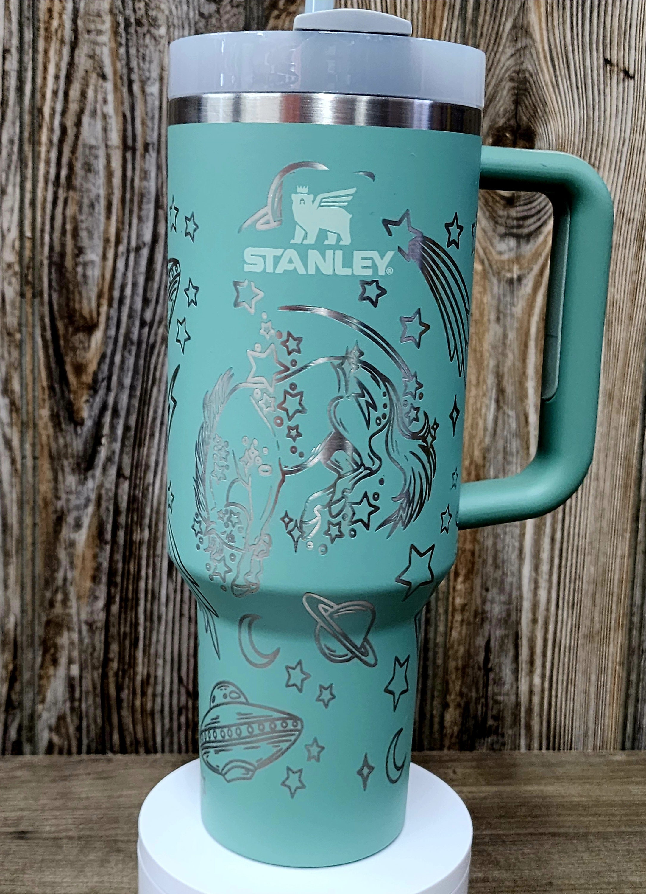 Buy Personalized Engraved Stanley Quencher 40 Oz 30 Oz 20 Oz Dishwasher  Safe Tumbler Stanley Brand Cup With Handle Engraved NOT Stickers Online in  India 