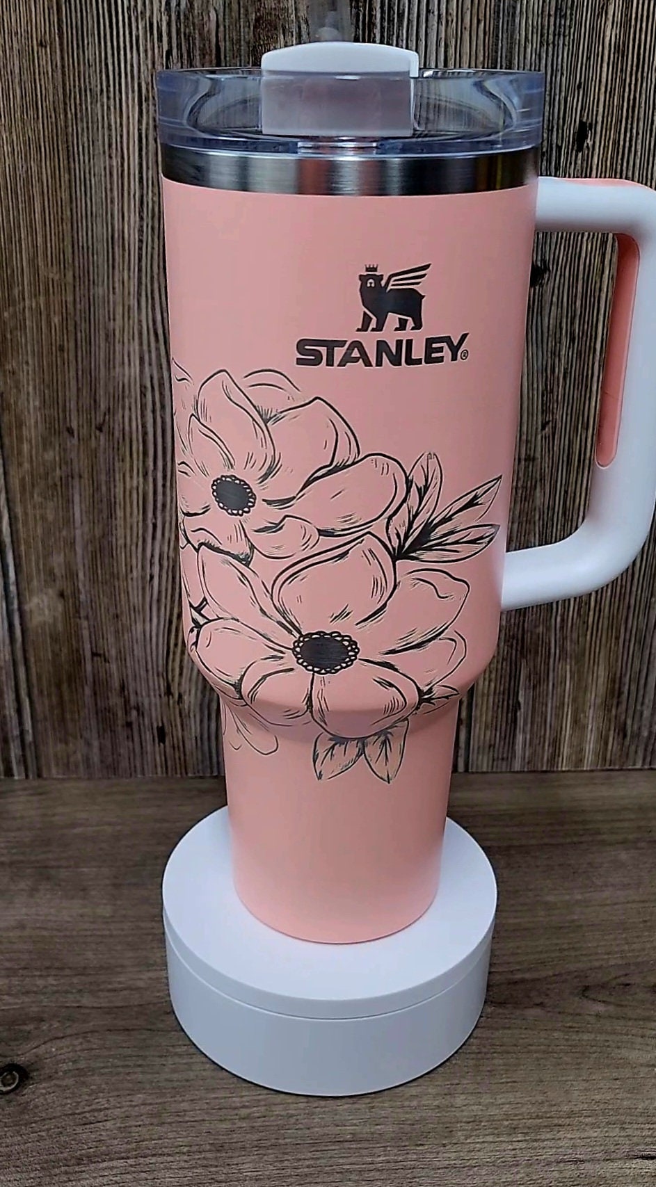 Authentic STANLEY 40oz Quencher Tumbler Insulated Cup Stanley Pink Dust  Stanley 30oz Pink Dust Tumbler 