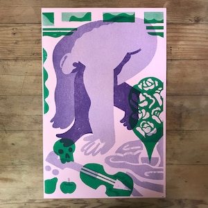 Vanitas (Two-Color Risograph, 11x17)