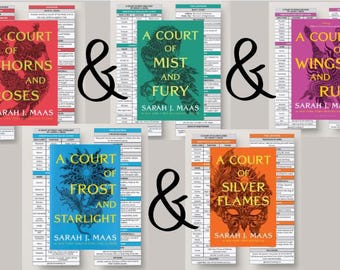 The Ultimate ACOTAR Series Bookmark Bundle (Printable)