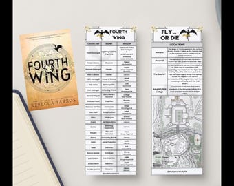 Fourth Wing Bookmark (Empyrean Series)