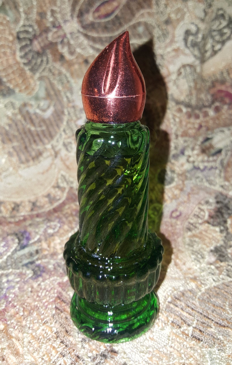 Avon Christmas Candle Bottle Full Sweet Honesty Perfume Etsy