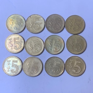 Coins from Mexico (12) 5 Pesos