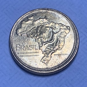 Coins from Brazil 1 Cruzeiro 1945 EXCELLENT CONDITION