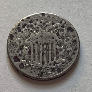1875 Shield Nickel