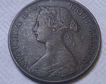 Coin from Nova Scotia 1861 One Cent