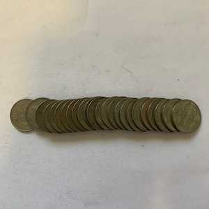 Lot of 25 Coins from Belgium (25) 1 Franc