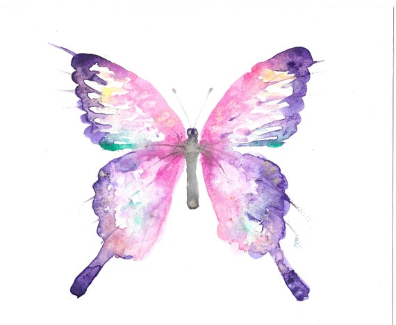 Aquarelle papillon -  Canada