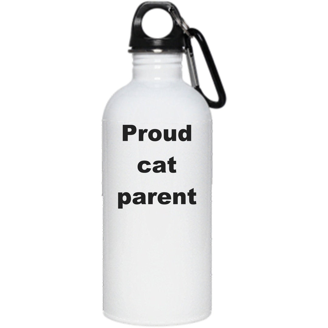 Cat Lover Water Bottle Gift Water Bottle for Cat Lovers Etsy