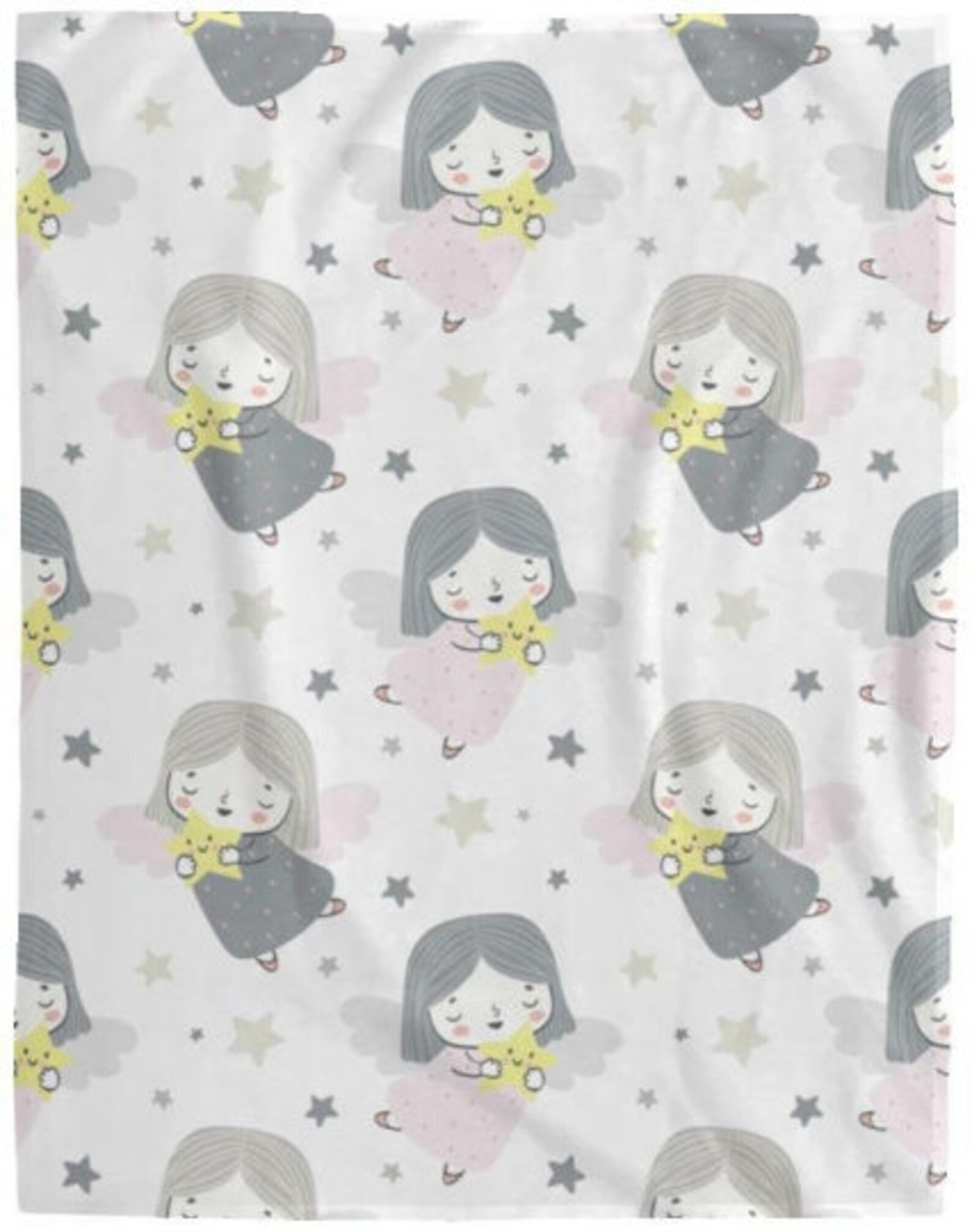 Baby Angel Blanket Baby Angel Fleece Throw Angel Fleece Etsy