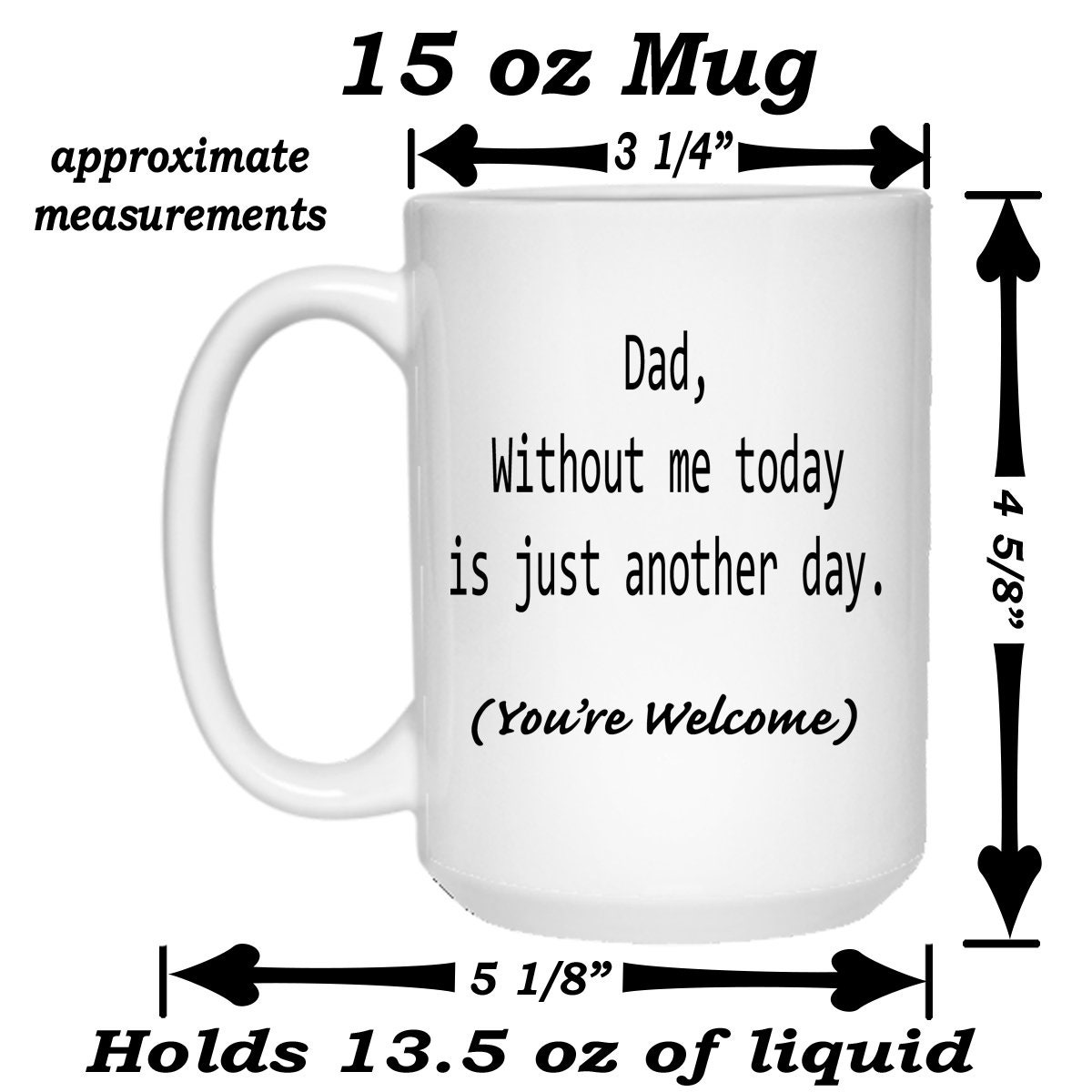 Funny Fathers Day Gift Fathers Day Mug Dad Mug Gift for Dad Etsy