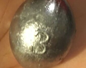 5 ounce 10 pounds Lead Egg Sinkers 32 count New
