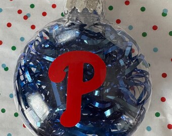 Philadelphia Baseball/Phillies inspired Ornament/2024 2025 NL East Division Champions/Baseball Fan Christmas Gift