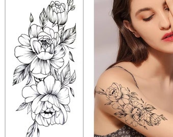 Temporary Tattoo Sleeve Etsy Temporary Tattoo Sleeve Etsy