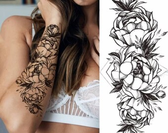 Fake Tattoo Sleeve Etsy Fake Tattoo Sleeve Etsy