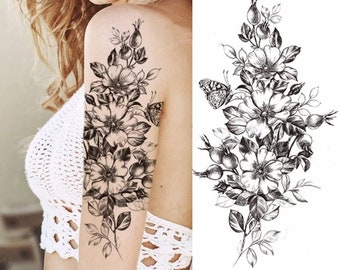Floral Arm Sleeves Etsy