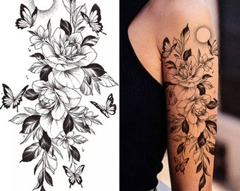 Butterflies Tattoo Etsy Canada